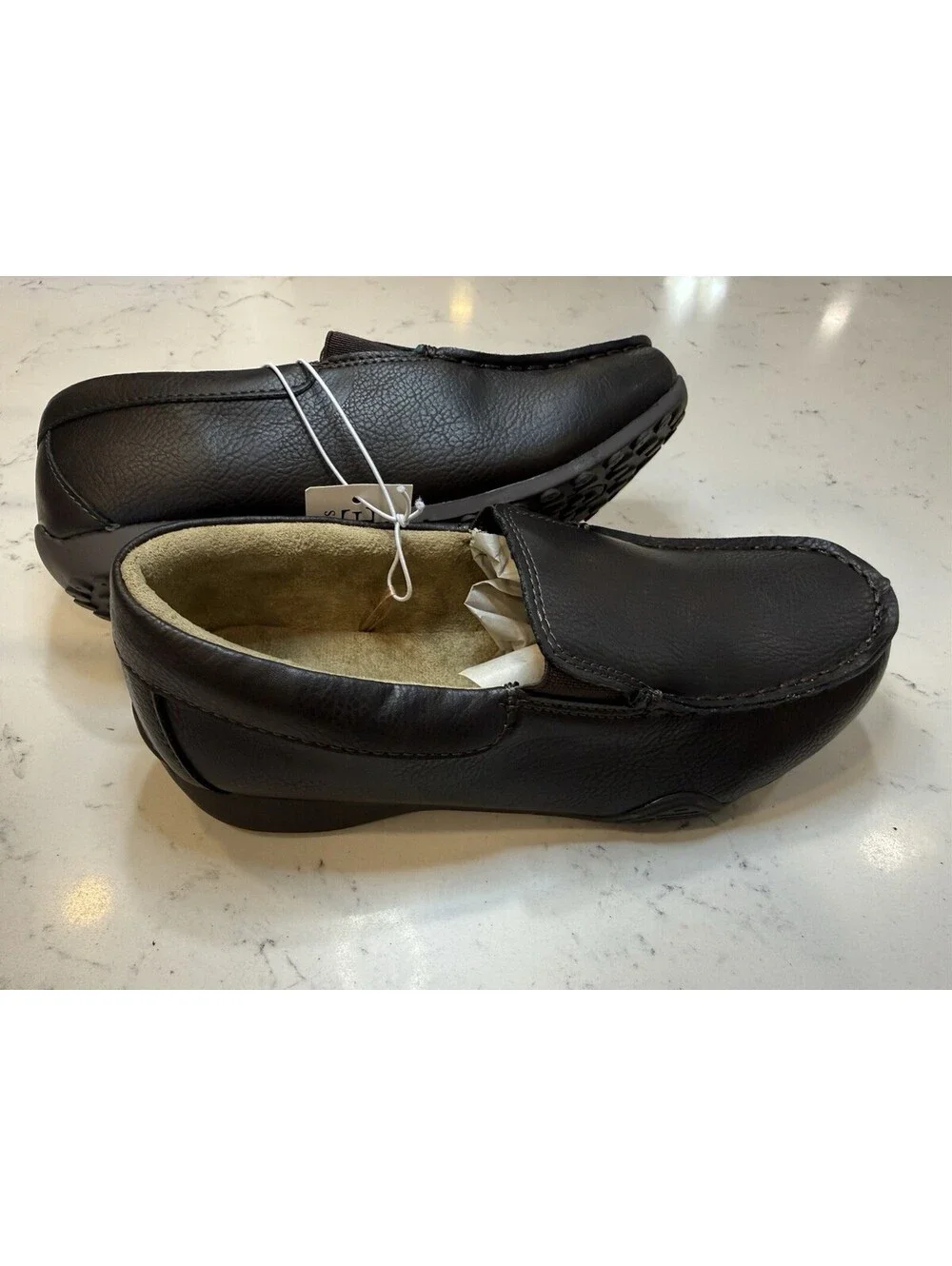 Children's Place Boys Brown Loafer Sz 3 Dressy Casual Nwt